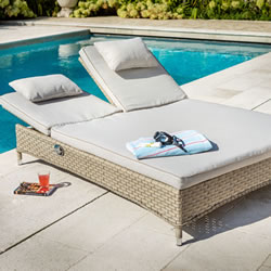 garden double loungers