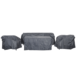 Small Image of Hartman Aries 3 Seat Lounge Set Covers