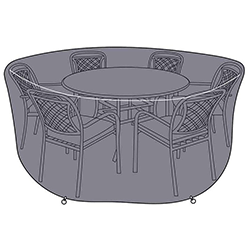 Extra image of Hartman Berkeley 6 Seat Round Dining Set Cover