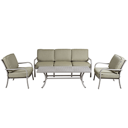 Extra image of Hartman Buxton 3 Seat Lounge Set in Maize/Wheatgrass