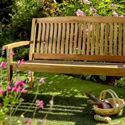 hartman wooden bench