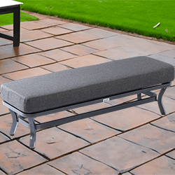 Small Image of Hartman Dubai 3 Seat Bench/Stool in Xerix/Slate