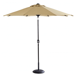 Image of Hartman 2.5m Traditional Parasol in Amber