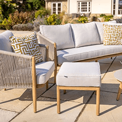 Extra image of Hartman Portico 3 Seat Lounge Set in Almond and Ivory