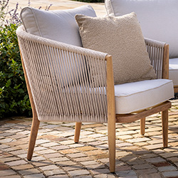 Small Image of Hartman Portico Lounge Chair in Almond and Ivory