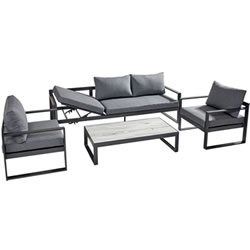 Extra image of EX-DISPLAY / COLLECTION ONLY - Hartman Vienna Lounge Sofa Set with Integrated Lounger