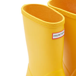 Extra image of Kids First Hunter Wellies - Yellow - UK Size 1 JNR (EURO 33)