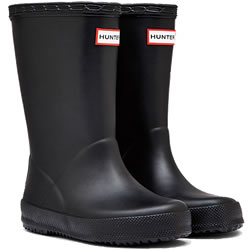 Girls Wellignton boots Kids Welly Boots Shop Childrens Wellies Garde4Less UK Garden4Less UK Shop By Hunter Size UK 2 Euro 34 In a Black Colour