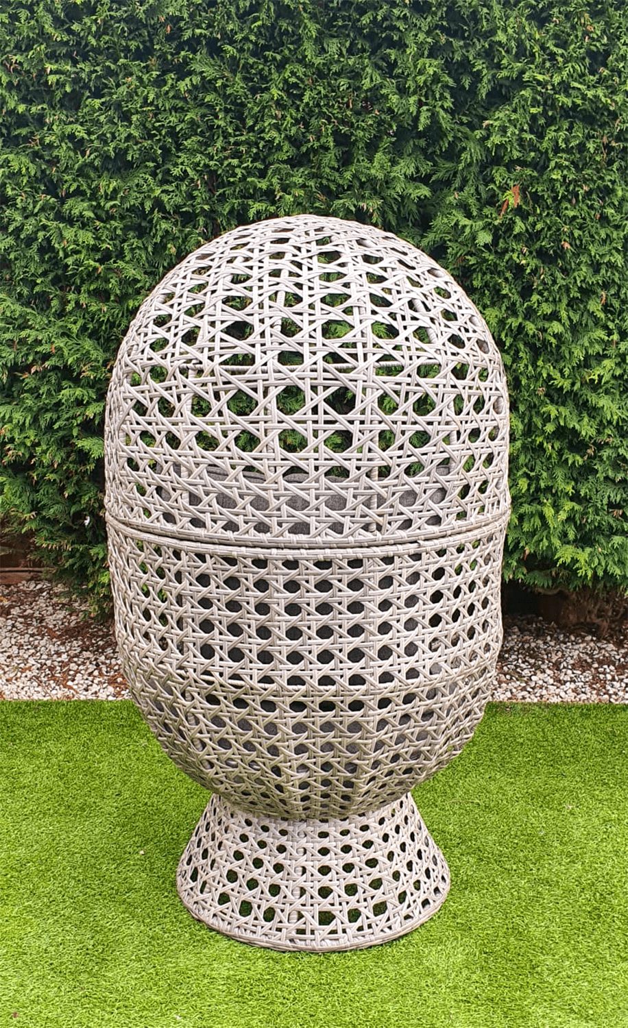 Bliss Swivel Cocoon Egg Chair - £289.99 | Garden4Less UK Shop