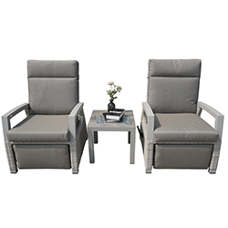 Extra image of Camilla Reclining Companion Set in Natural/Cappuccino