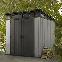 Keter Artisan 7x7 Pent Shed in Brownish Grey - £999 