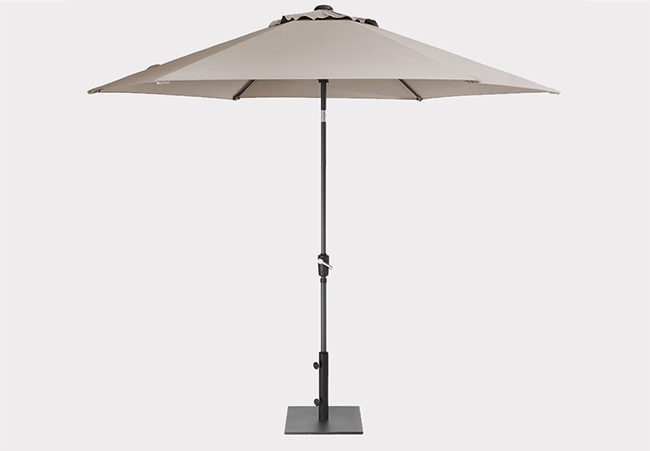 Image of Kettler 3.0m Wind-up Parasol in Stone