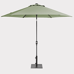 Extra image of Kettler 3.0m Wind-up Parasol in Sage