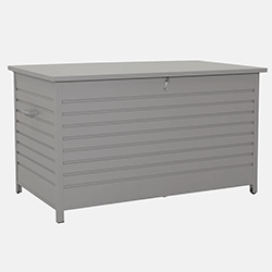 Extra image of Kettler Medium Aluminium Storage Box - Pebble