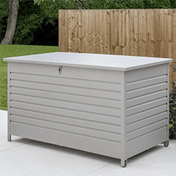 Small Image of Kettler Medium Aluminium Storage Box - Pebble