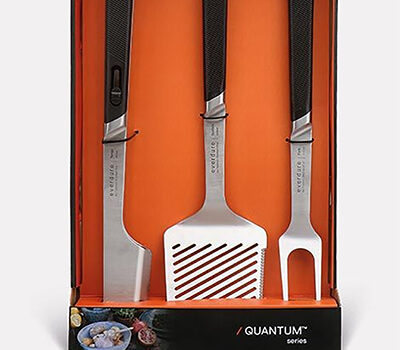 Image of Everdure Premium 3 Piece BBQ Tool Kit