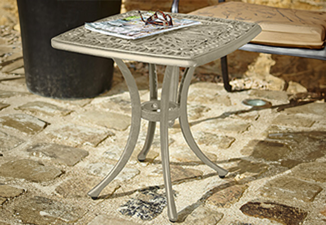 Image of Hartman Amalfi Square Side Table in Maize