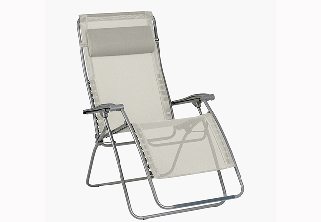 Image of Lafuma Zero Gravity RSXA Clip XL Relaxation Chair in Seigle - LFM2057