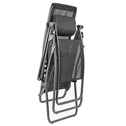 Extra image of EX-DISPLAY / COLLECTION ONLY - Lafuma Zero Gravity RSXA Clip XL Relaxation Chair in Black - LFM2057