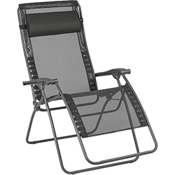 Small Image of EX-DISPLAY / COLLECTION ONLY - Lafuma Zero Gravity RSXA Clip XL Relaxation Chair in Black - LFM2057