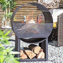 Small Image of La Hacienda Camacha Perforated Fireplace