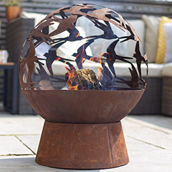 Small Image of La Hacienda Swallows Fire Globe