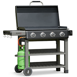 Extra image of Grillstream SmashGrill 4 Burner - Matt Black