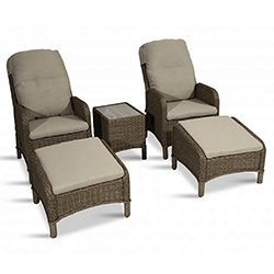 Extra image of LG Bergen Weave Recliner Set