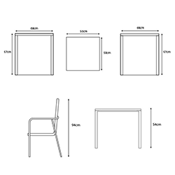 Extra image of LG Capri Bistro Set