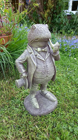 Image of Mr Toad Garden Sculpture - Weighted Resin