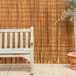 1m x 3m willow screening fence panels - for gardens, balconies, shade