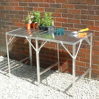 Image of Greenhouse Benching Single Tier 59cm x 64cm - Slatted Surface