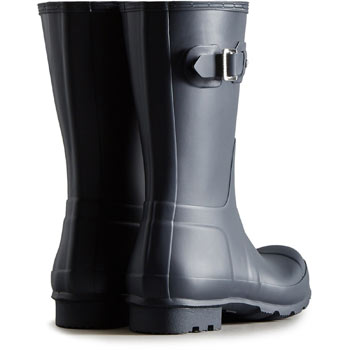 Hunter Original Men's Short Wellington Boots - Navy UK Size 10 - £112.5 ...