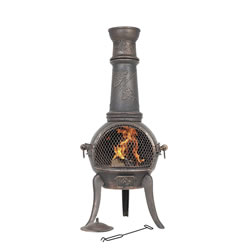 la hacienda cast iron chiminea uk