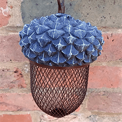 Extra image of 22cm Hanging Acorn Bird Feeder