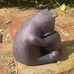 Extra image of Winnie-The-Pooh Garden Sculpture - Small