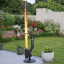 Small Image of Firestorm Phoenix Flame Patio Heater