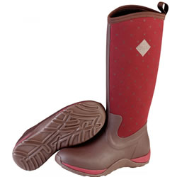 Small Image of Muck Boot - Arctic Adventure - Maroon Prints - UK 7