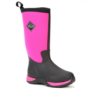 Image of Kids Muck Boot - Arctic Adventure - Pink/Black UK 3