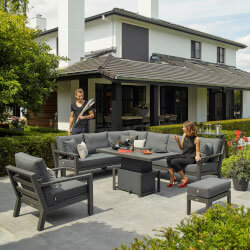 Life diva weave online recliner garden furniture set