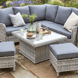 blue diamond bermuda corner dining set