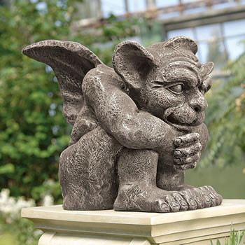 Image of Emmett the Gargoyle Garden Ornament by Design Toscano