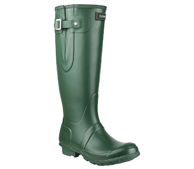 Image of Cotswold Windsor Tall Wellington Boot - Green  - UK 9
