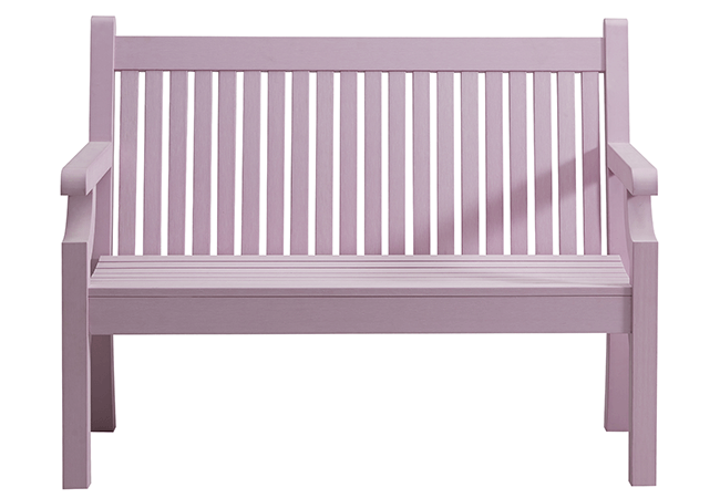 Image of Winawood Sandwick 2 Seat Bench in Petal Lilac