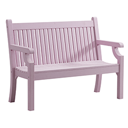 Extra image of Winawood Sandwick 2 Seat Bench in Petal Lilac