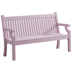 Extra image of Sandwick Winawood 3 Seat Bench in Petal Lilac