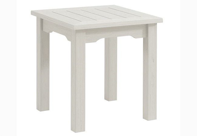 Image of Winawood Wood Effect Side Table - Stone Grey